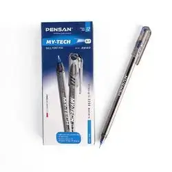 One packet Pensan my-tech Blue color-12 pcs