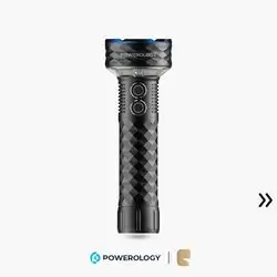 Powerology Lumos 4000mAh Work Light with Laser - Black
