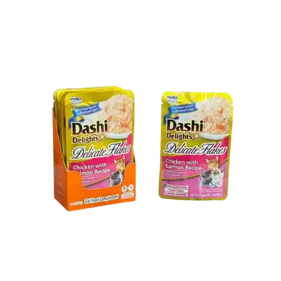Inaba - Dashi Delights - Chicken with Salmon 6 pieces+1gift