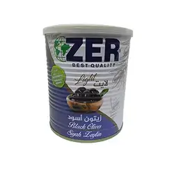 Light Black Olives 1 kg Jar