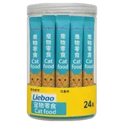Liebao Lickable Cat Treat Tuna Flavor 15gx24