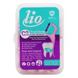 Lio fresh smile dental floss toothpick
