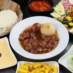 Meat Qalya On Rice