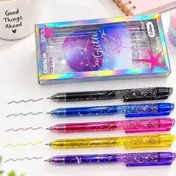 CHOSCH METALIC ACRYLIC PEN 5 PCS  0.1MM