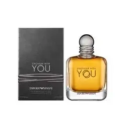 Armani Beauty - Stronger With You - Eau de Toilette - Cologne for Men - Warm Spicy Fragrance - Chestnut, Lavender, Tender Sage, Vanilla Notes