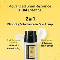 cosrx advanced snail radiance dual essence