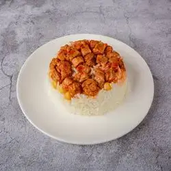 Rice with Local Meat