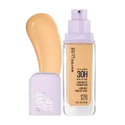 Super Stay Up To 30H Lumi-Matte Foundation 128 WARM UNDERTONES 30ml _ MAYBELLINE NEW YORK