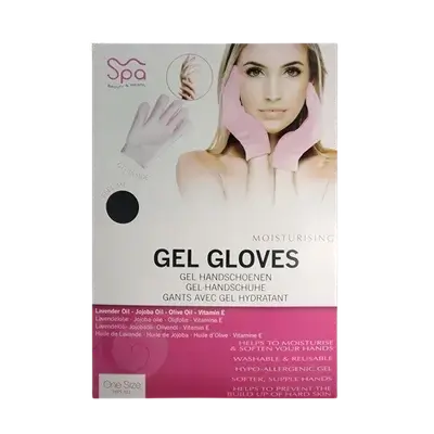 Moisturizing Gel Gloves One Size Fits All _ Spa Beauty & Health
