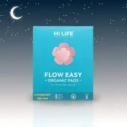 HI LIFE Flow Easy Organic Pads OVERNIGHT 5 360 mm
