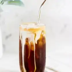 ICE AMRICANO WITH MILK 