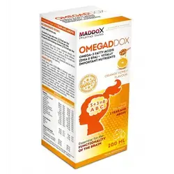 omegaddox orange honey flavour 200ml syrup