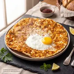 Egg Lahmacun - Small