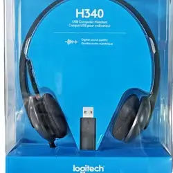 Logitech H340 USB Headset with Noise-Cancelling Mic USB 2.0 / Wired / 20Hz to 20KHz / Stereo - Head Phones