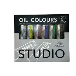 Oil Colours Set 6 Colours