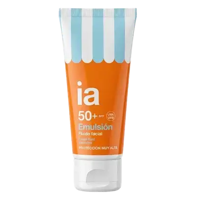Facial Sunscreen SPF50+ Fluid Emulsion 50ml _ ia