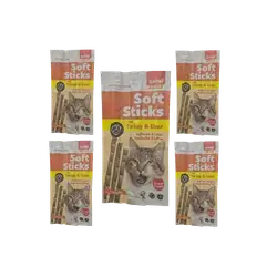 Sanal Original - Soft Stick - Turkey & Liver 5X (3x15g)
