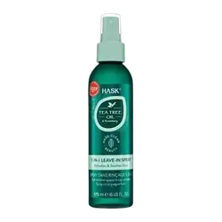 Tea Tree Oil & Rosemary 5-In-1 Leave-In Spray Refreshes & Soothes scalp 175ml _ HASK