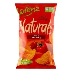 لورينز ناتشرل رقائق البطاطس المقلية بالقشرة 100جم/Lorenz Naturals Paprika 100G GLUTEN FREE