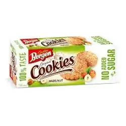 Bergen Cookies Hazel Sugar Fr 150g