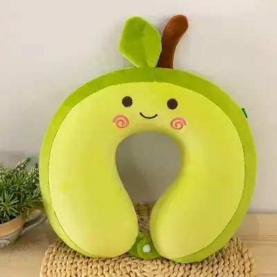 Soft Cartoon Cute U-Shaped Travel Neck Pillow