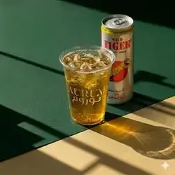 Tiger With Ice