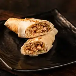 Chicken Shawarma Sandwich with Lebanese Bread