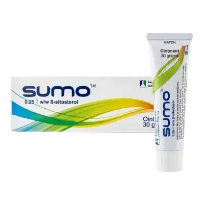 Sumo (B-Bitosterol w/w 0.25%) Ointment 30g _ Jamjoom pharma