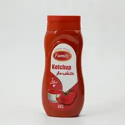 Family Hot Ketchup 440G