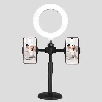 TNW 6" Ring Light with 2 Phone Stands