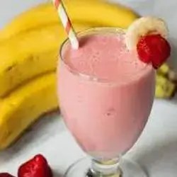 Banana & Strawberry Juice