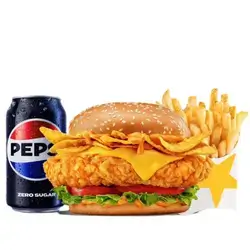 Harditos Chicken Sandwich Combo
