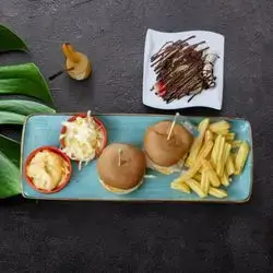 Mini Chicken or Beef Burger