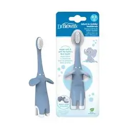 DrBrowns infant-to- toddler toothbrush 0-3 years