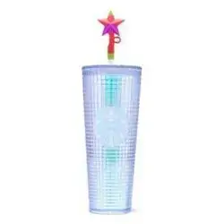 Starbucks® Cold Cup Clear Grid 24oz / 709ml – Summer 2024 Limited Edition