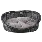 Rustic Rattan With Cushion