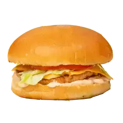 Spicy Mexican Chicken Burger With Doritos