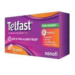 Telfast 120mg 15tab Fexofenadine (SANOFI)