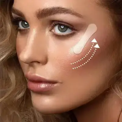 100pcs Invisible Face Lift Tapes