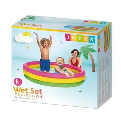 INTEX Wet Set Sunset Glow Baby Pool – 61cm x 22cm