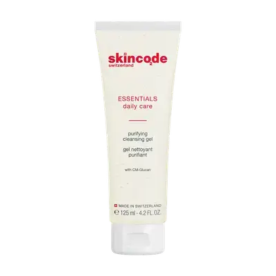 Essentials Daily Care Purifying Cleansing Gel with CM-Glucan 125ml _ skincode