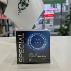 Special condom dotted 