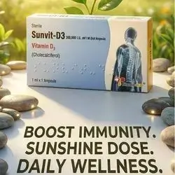 Sunvit-D3 300,000 IU Vitamin D3 Ampoule