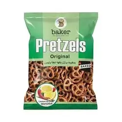 Baker Pretzels Lemon And Chili Crackers 200 Gm