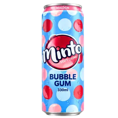 Minto bubblegum soft drink 330 ml