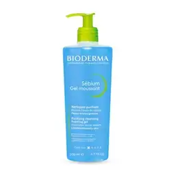 Bioderma Sebium Gel Moussant Purifying Cleansing Foaming Gel 200ml