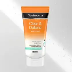 Neutrogena Clear & Defend 2-in-1 Wash-Mask