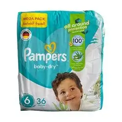 Pampers Baby Dry-6-36Pcs