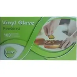 Hfp Vinyl Gloves Powder (s)