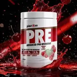 Per4m Pre-Workout Cherry Fizz 30 Servings